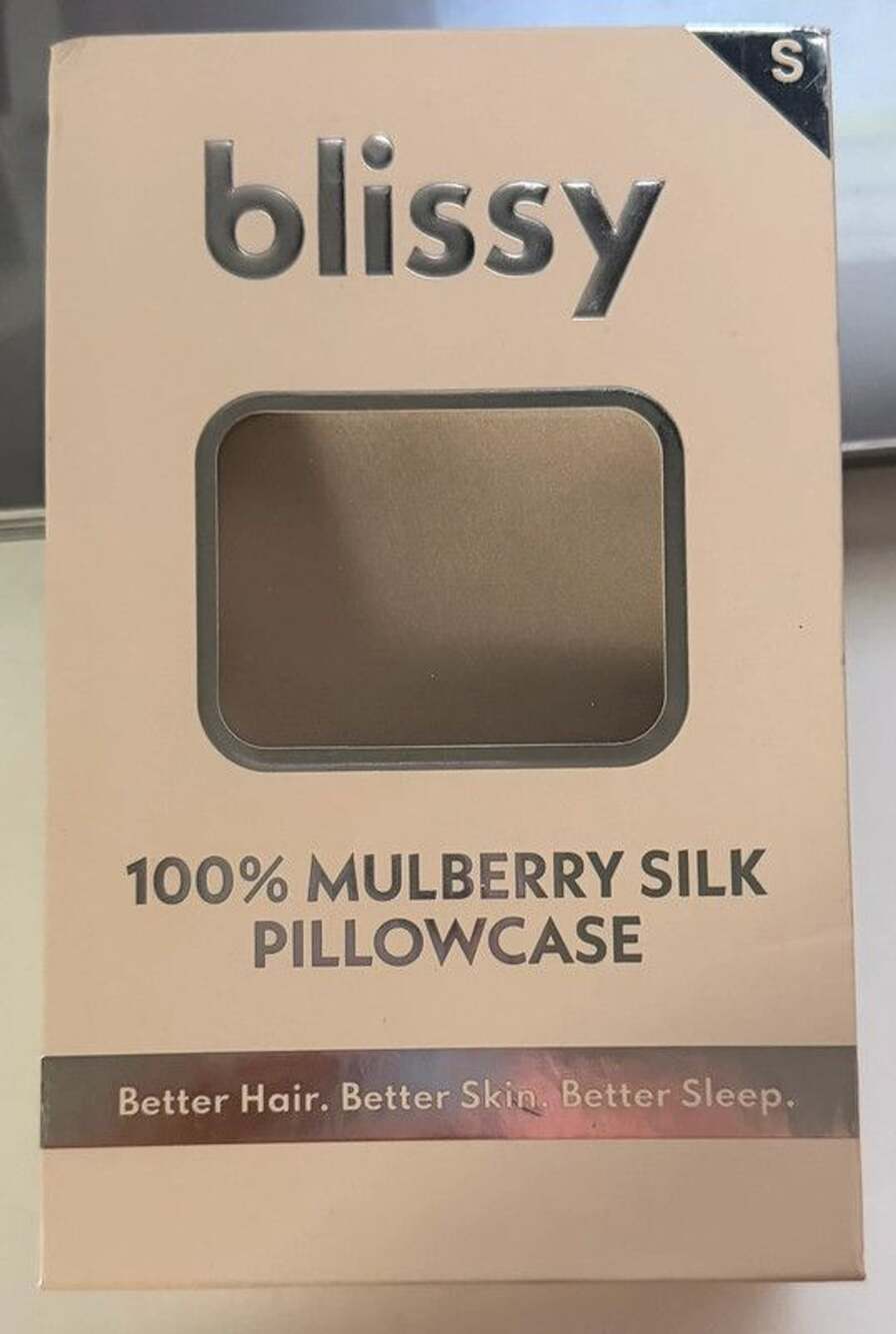 Blissy silk pillowcase Standard Natural Beige